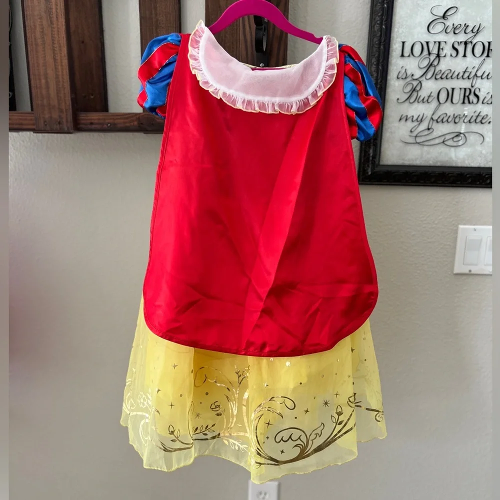 Snow White Classic Princess Girls Costume Dress - Picture 3 of 3